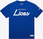 Mitchell & Ness Men's Mitchell & Ness Blue Detroit Lions Head Coach Classic T-Shirt
