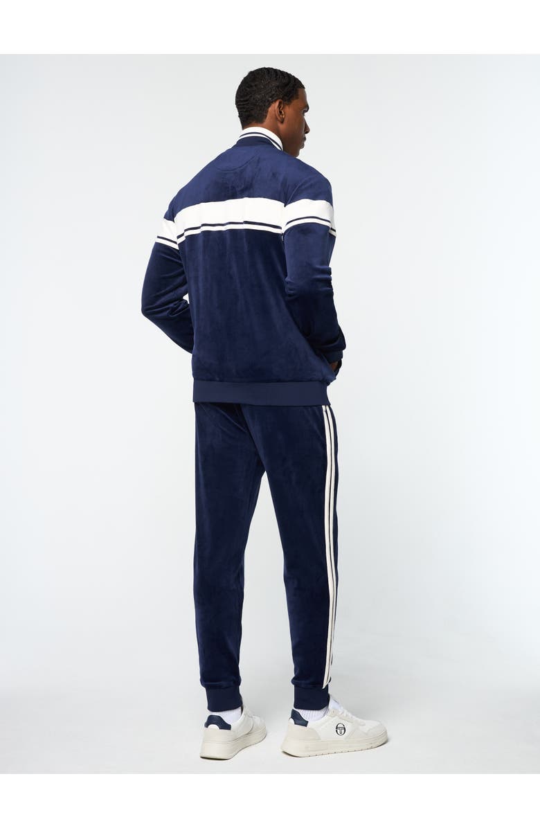 Sergio Tacchini Damarindo Velour Track Jacket, Alternate, color, Maritime Blue