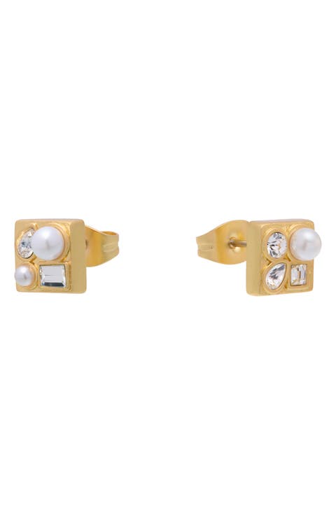 Zina Zoraya Stud Earrings