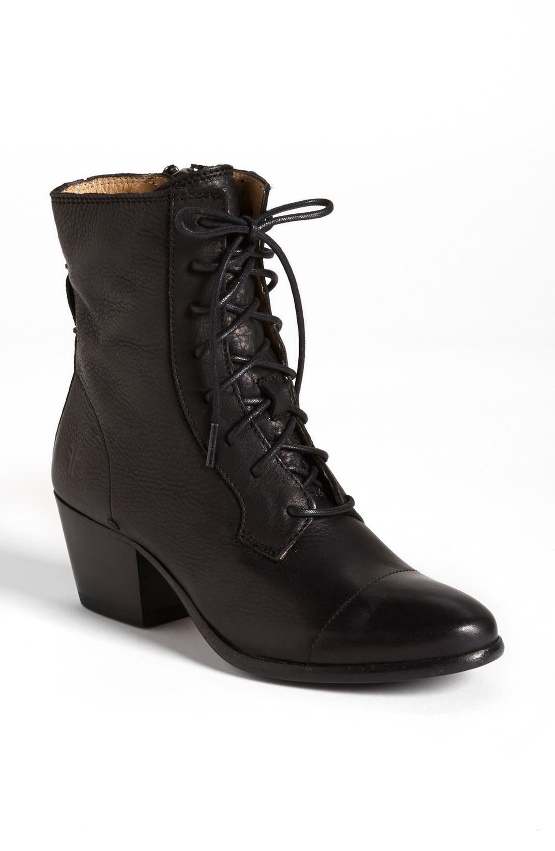 'Courtney' Boot, Main, color, BLACK