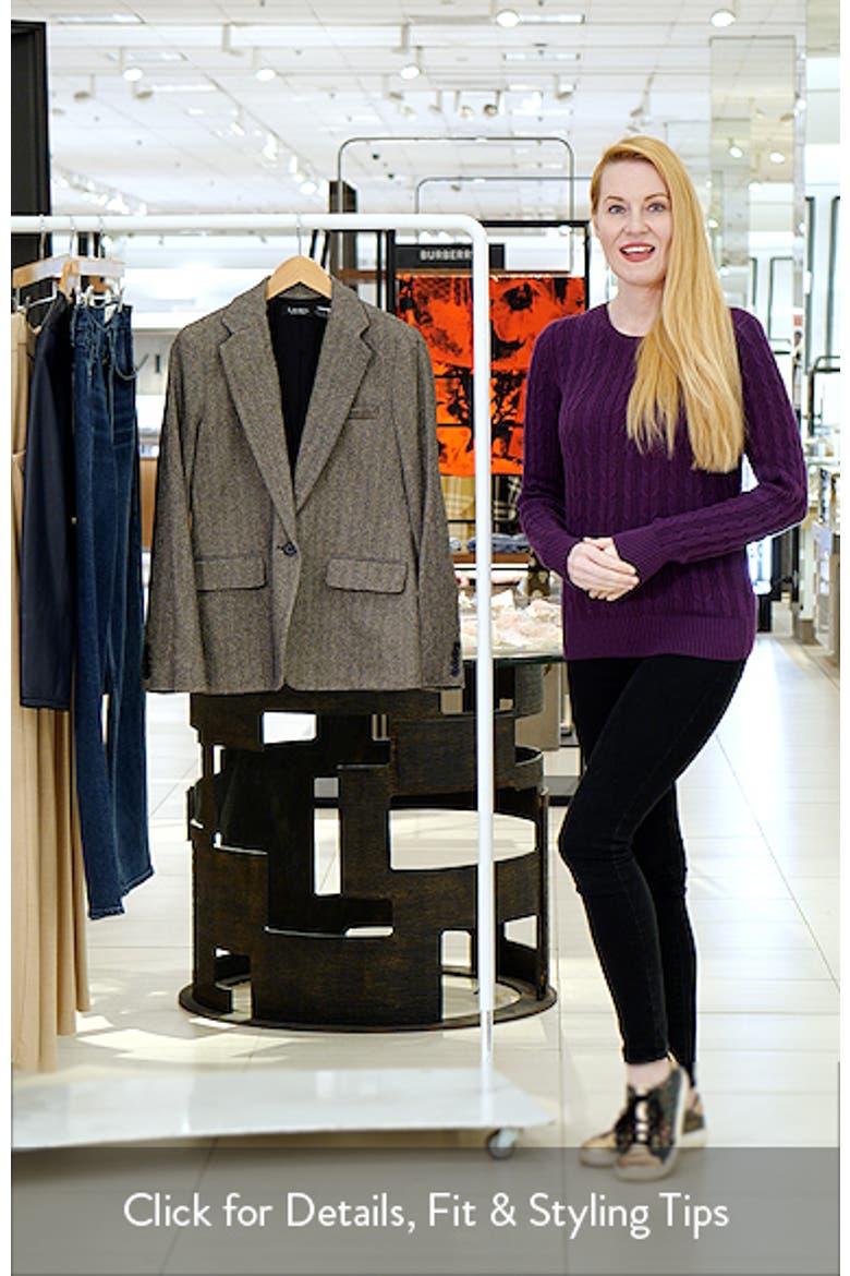 Cotton, Linen & Wool Herringbone Jacket video