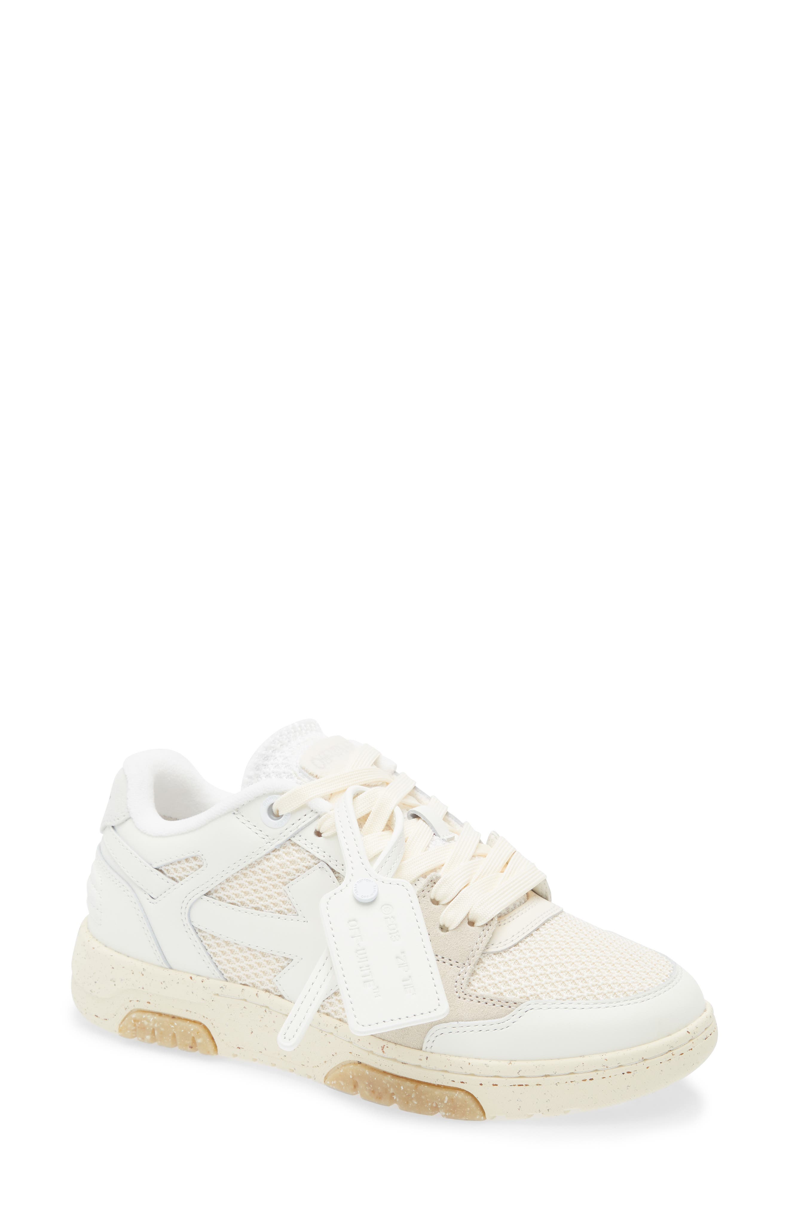 Off-White Slim Out of Office Sneaker, Main, color, White - Cream