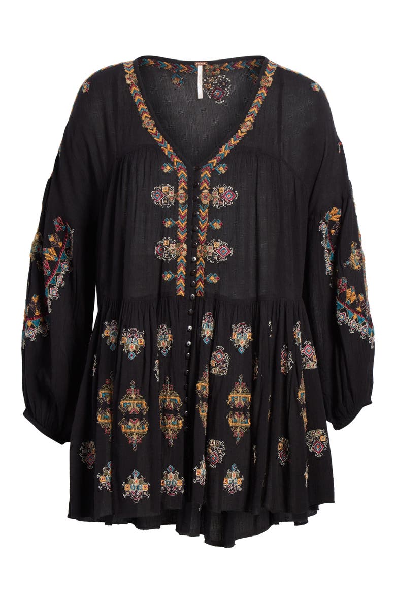 Arianna Tunic, Alternate, color, BLACK