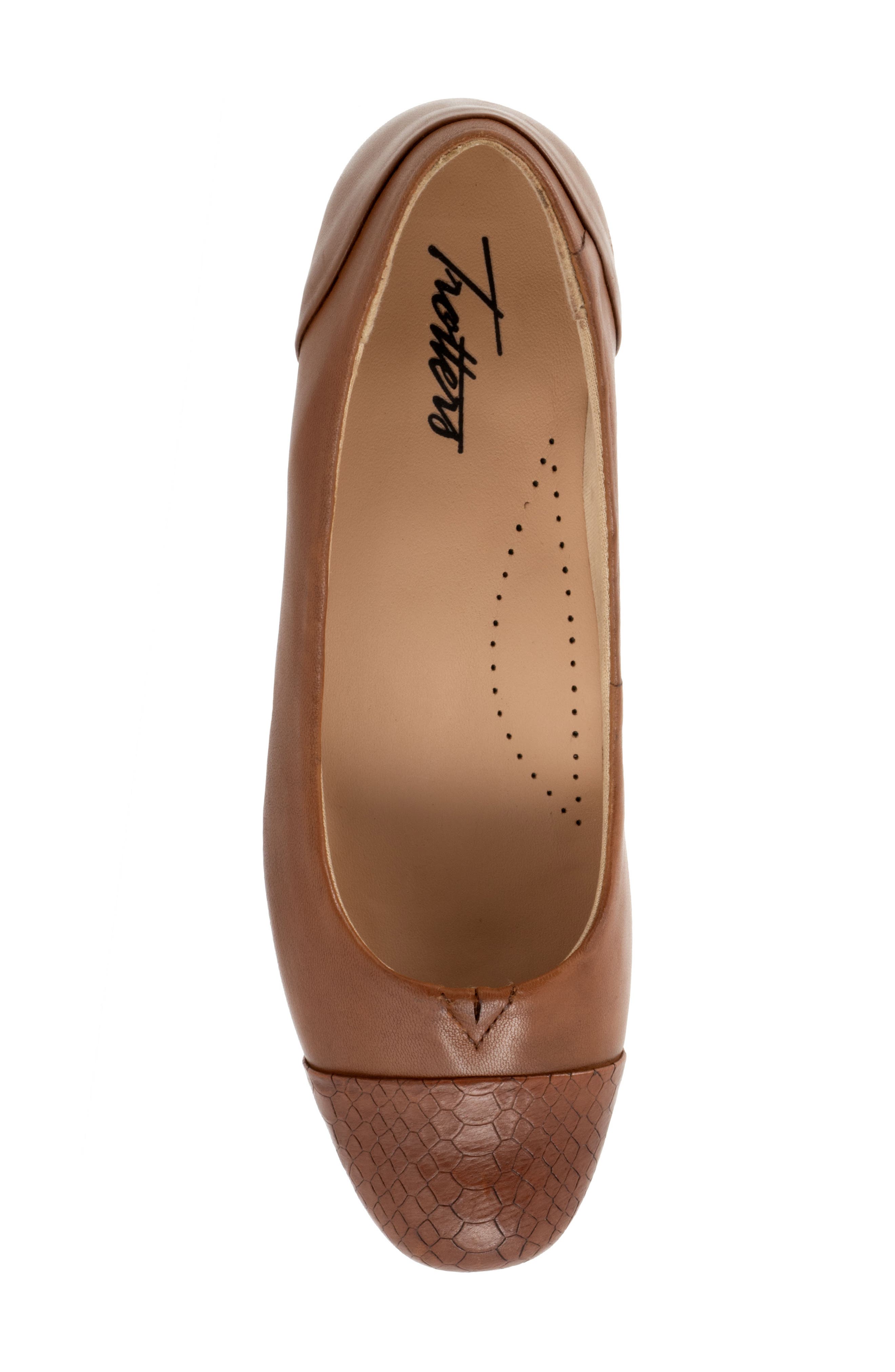 Trotters Daisy Pump, Alternate, color, Luggage Snake