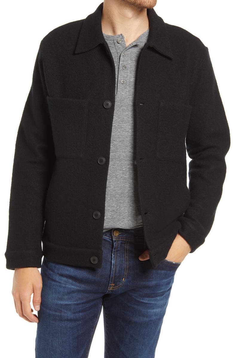 NN07 Alvin Boiled Wool Jacket, Main, color, 