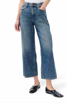 rag & bone Andi Ankle Wide Leg Jeans