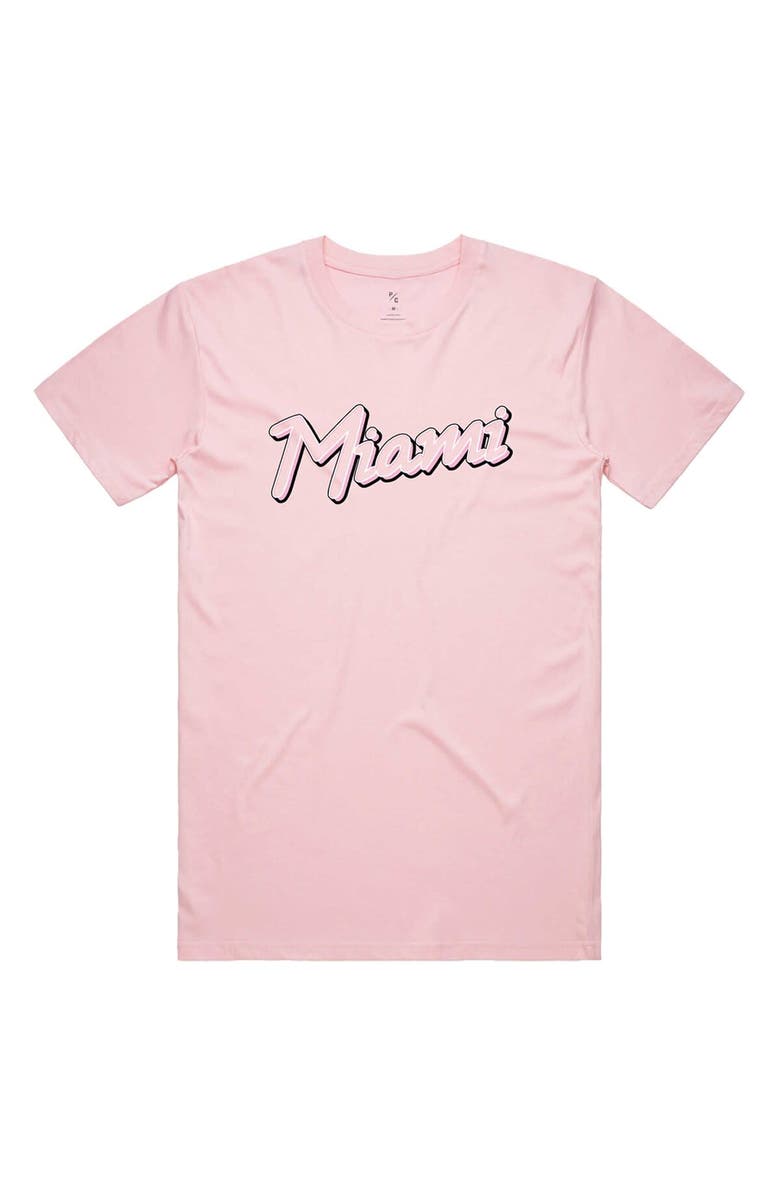 Peace Collective Unisex Peace Collective Pink Inter Miami CF Vice Essentials T-Shirt, Alternate, color, Pink