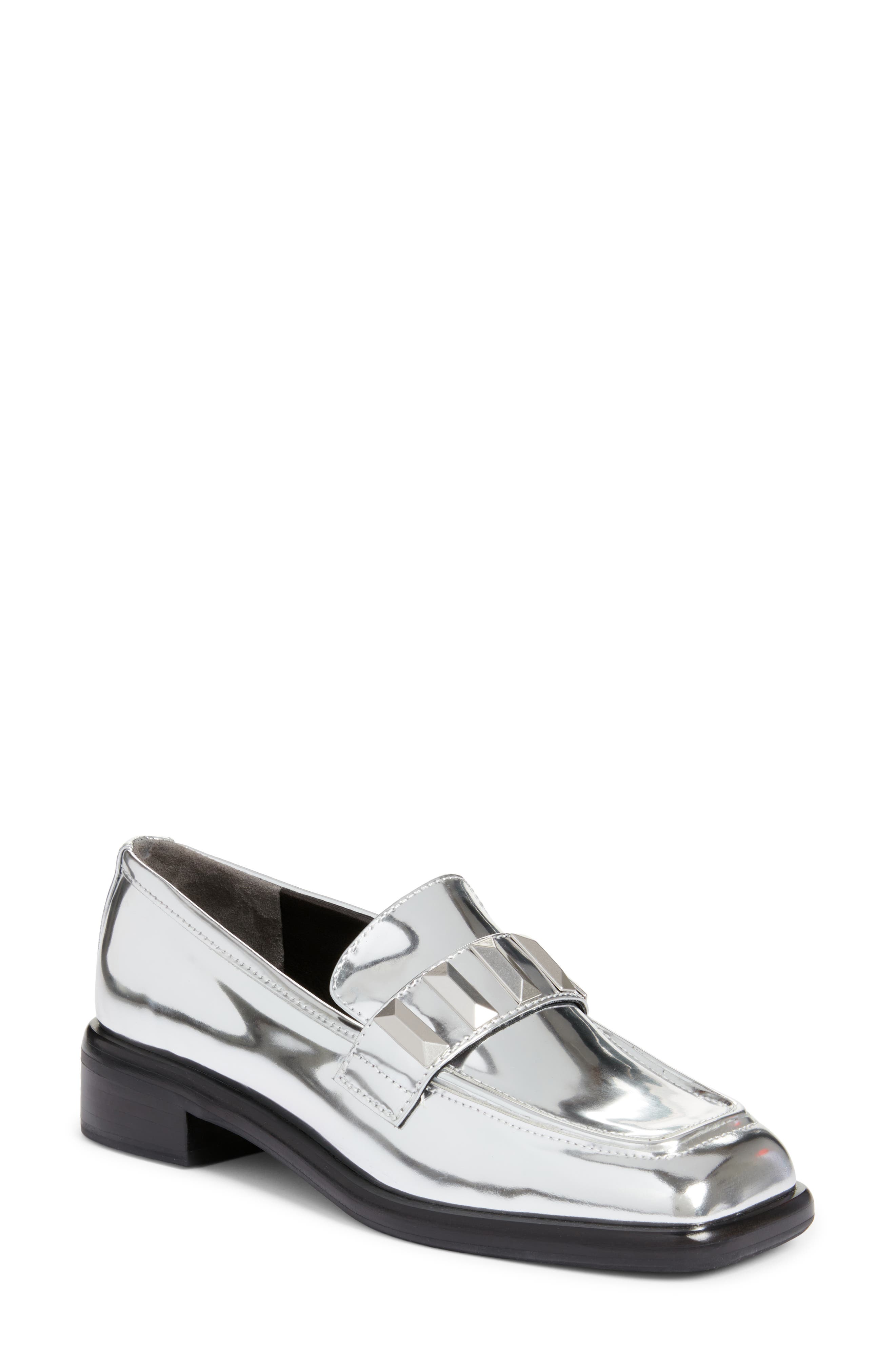 rag & bone Maxwell Metallic Loafer, Main, color, 