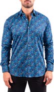 Maceoo Fibonacci Resistance Contemporary Fit Button-Up Shirt