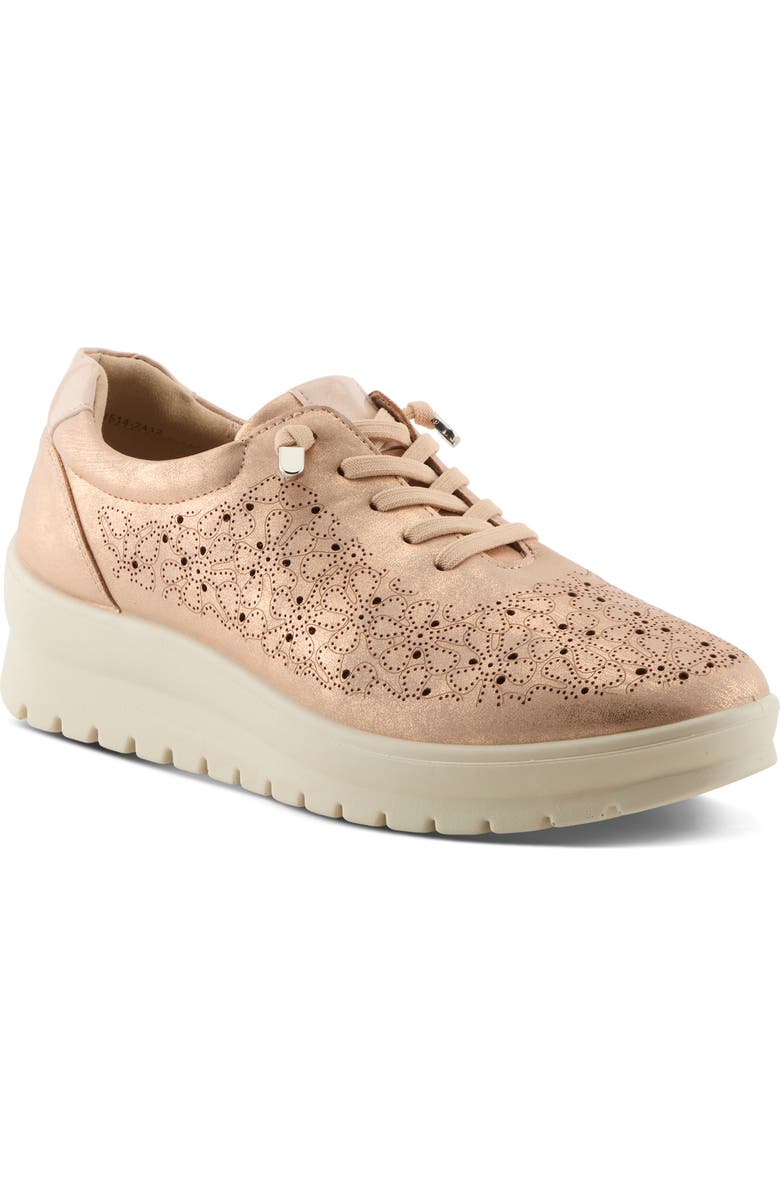 Flexus by Spring Step Rayfield Sneaker, Main, color, Rose Gold
