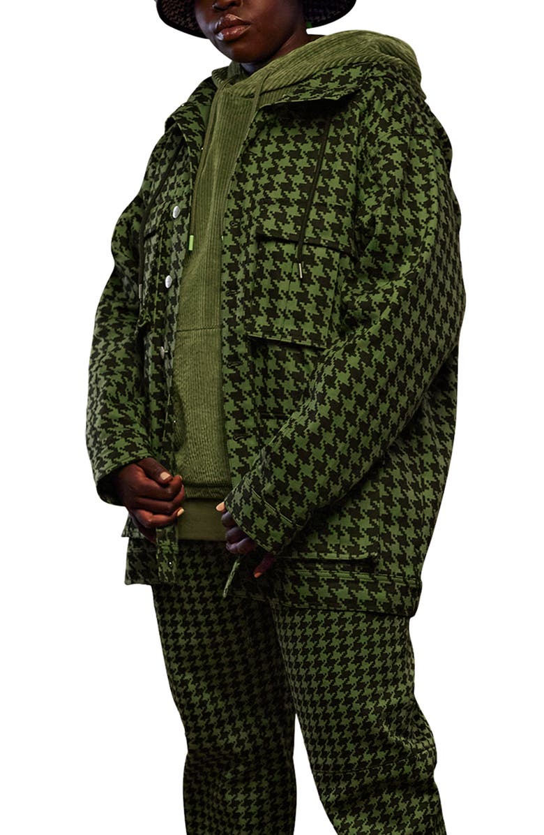 adidas x IVY PARK Cotton Twill Track Jacket, Main, color,