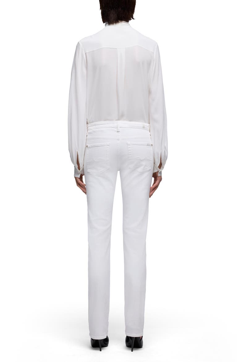 The Slim Skinny Leg Jeans, Alternate, color, PURE WHITE