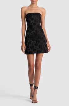 Alice + Olivia Velia Removable Strap Minidress