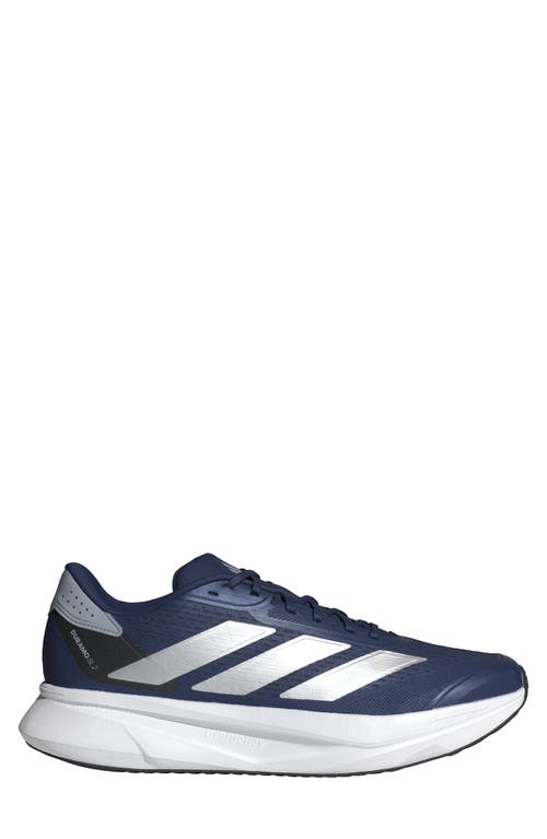 Adidas Originals Adizero Sl Running Shoe In Dark Blue/silver/halo Silver
