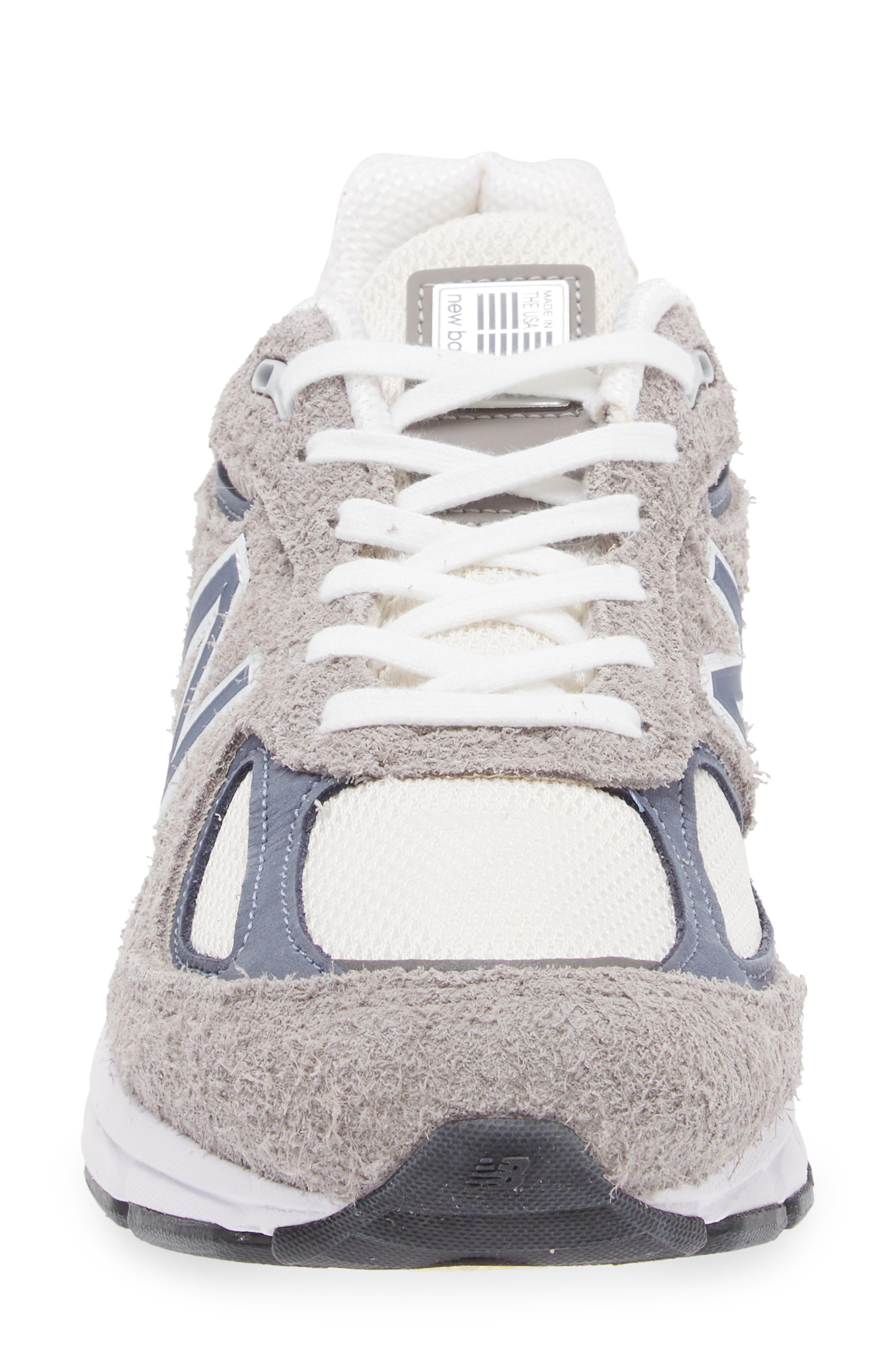 New Balance Gender Inclusive Made in USA 990 V4 Sneaker, Alternate, color, 