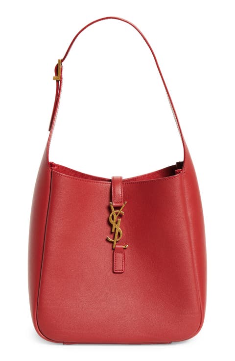 Small Le 5 à 7 Leather Hobo