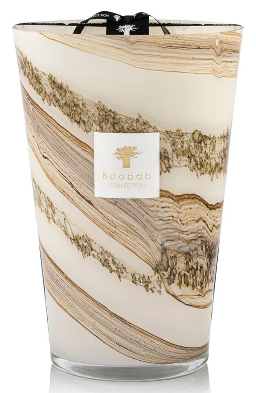 Baobab Collection Max 35 Sand Siloli Scented Candle In Siloli