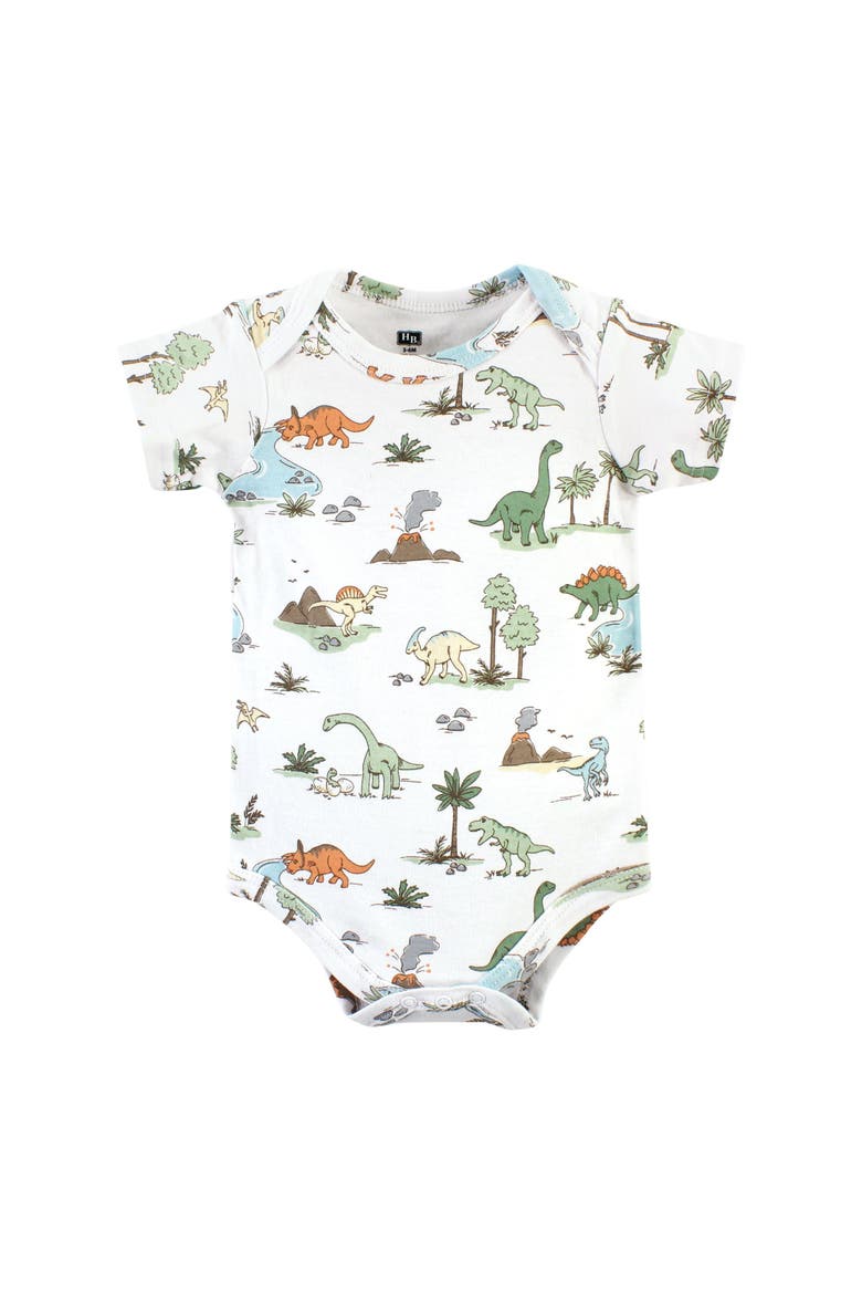 Two Bodysuits & Matching Pants Apparel Set, Alternate, color, Dinosaur Adventures Short