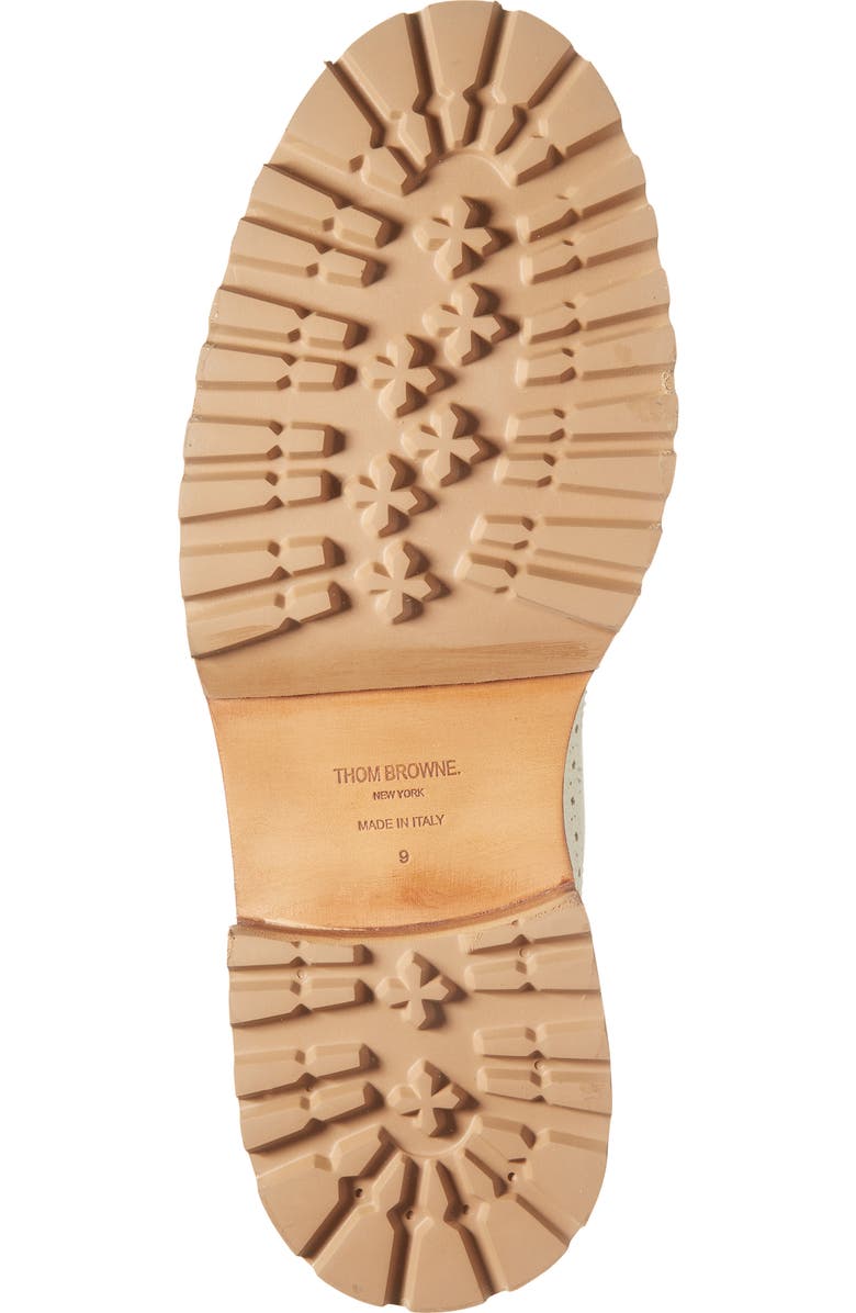 Thom Browne Longwing Lug Sole Boot, Alternate, color, Khaki