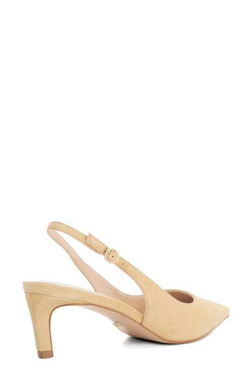 Dune London Celinna Pointed Toe Slingback Pump
