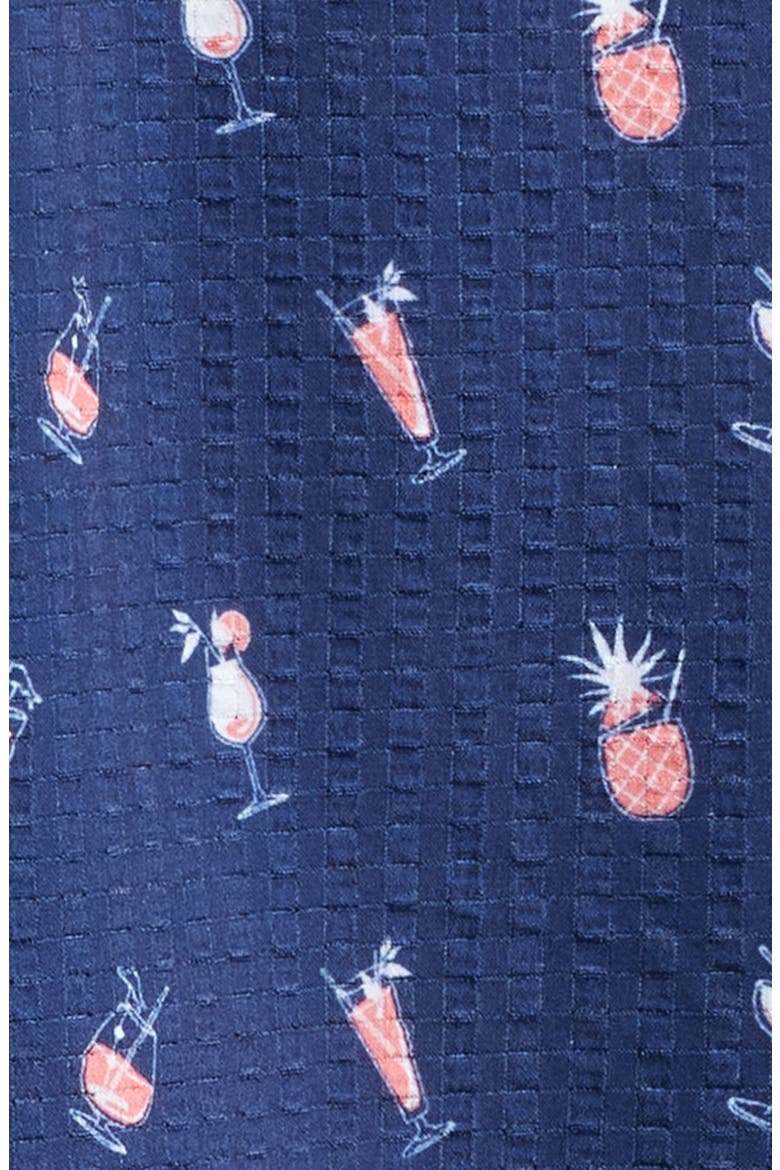 Bahama Coast Island Elixirs Seersucker Polo, Alternate, color, OCEAN DEEP