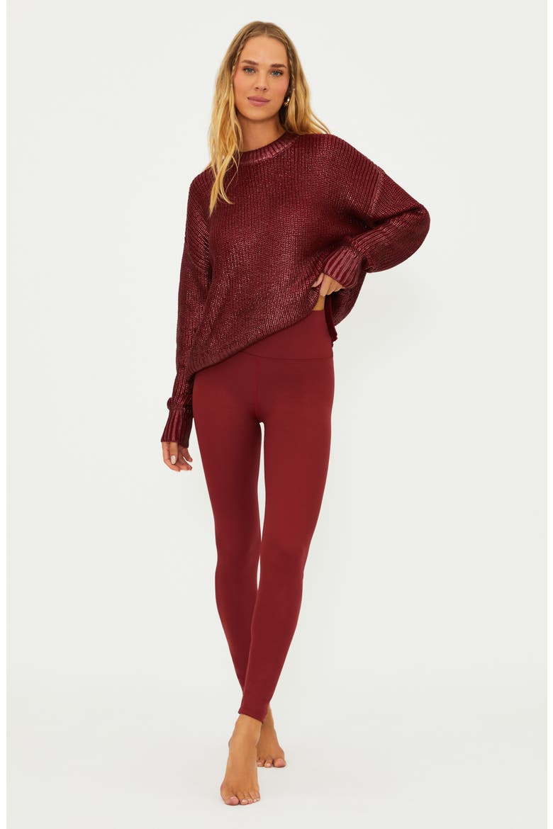 Piper Leggings, Alternate, color, MERLOT