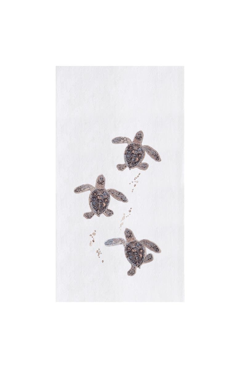 C&F Home Baby Turtles Kitchen and Bathroom Hand Towel, Main, color,