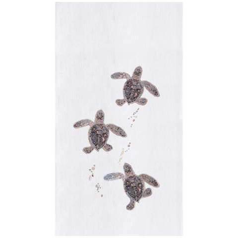 Baby Turtles Kitchen and Bathroom Hand Towel