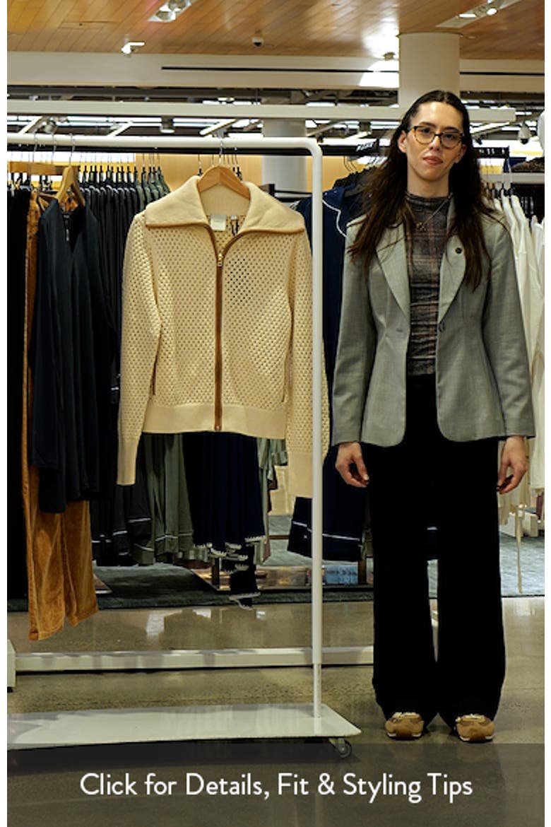 Paula Zip Front Knit Hoodie video
