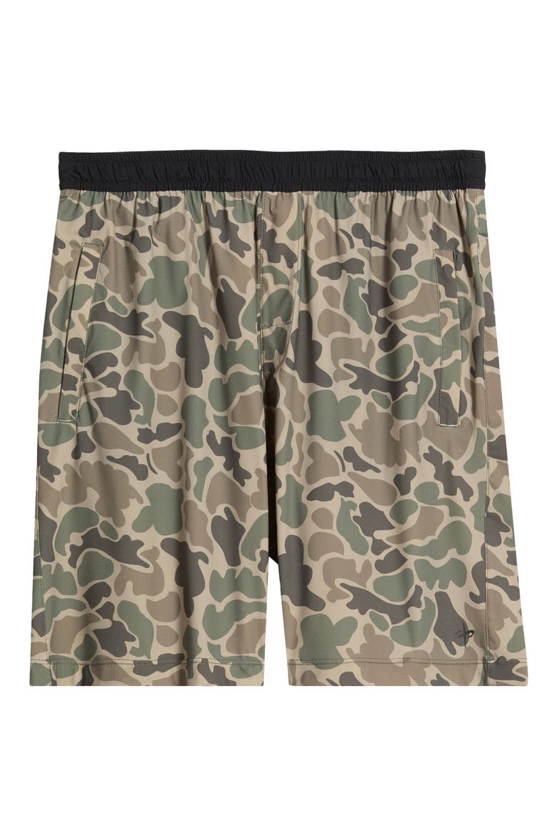 Ultra Nylon Shorts, Alternate, color, WOODLAND CAMO