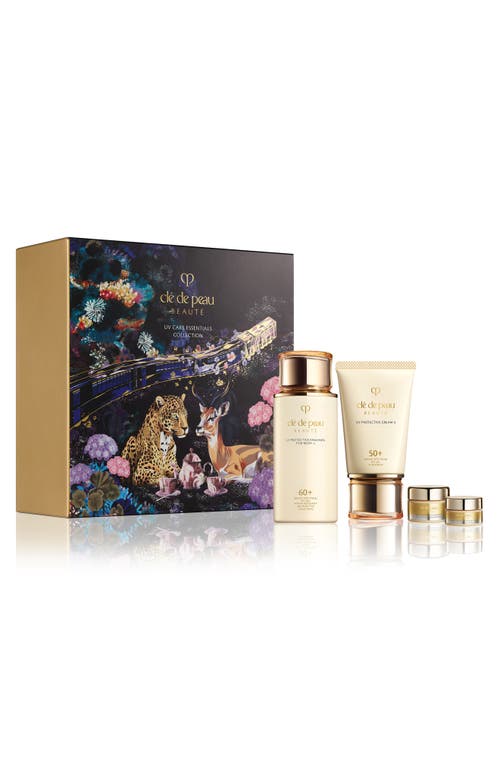 Clé De Peau Beauté 4-pc. Uv Care Essentials Skin Care Set In Neutral