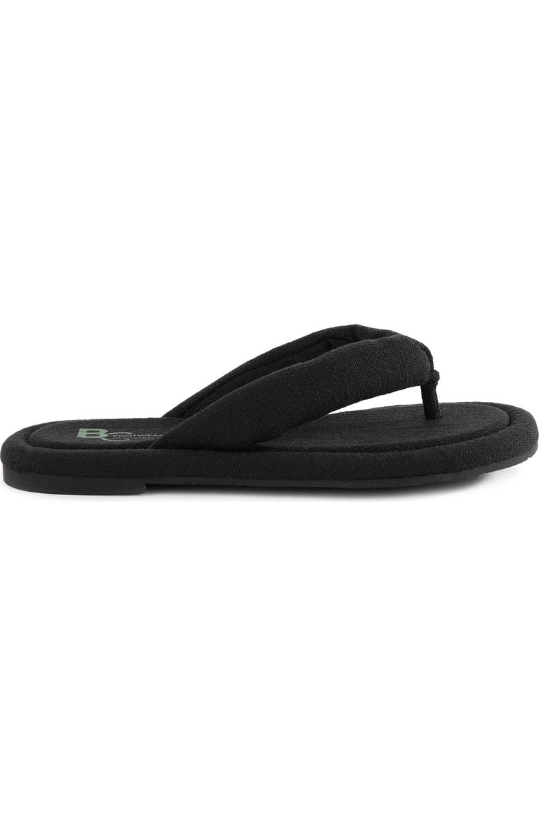 BC Footwear Flipside Flip Flop, Alternate, color, Black