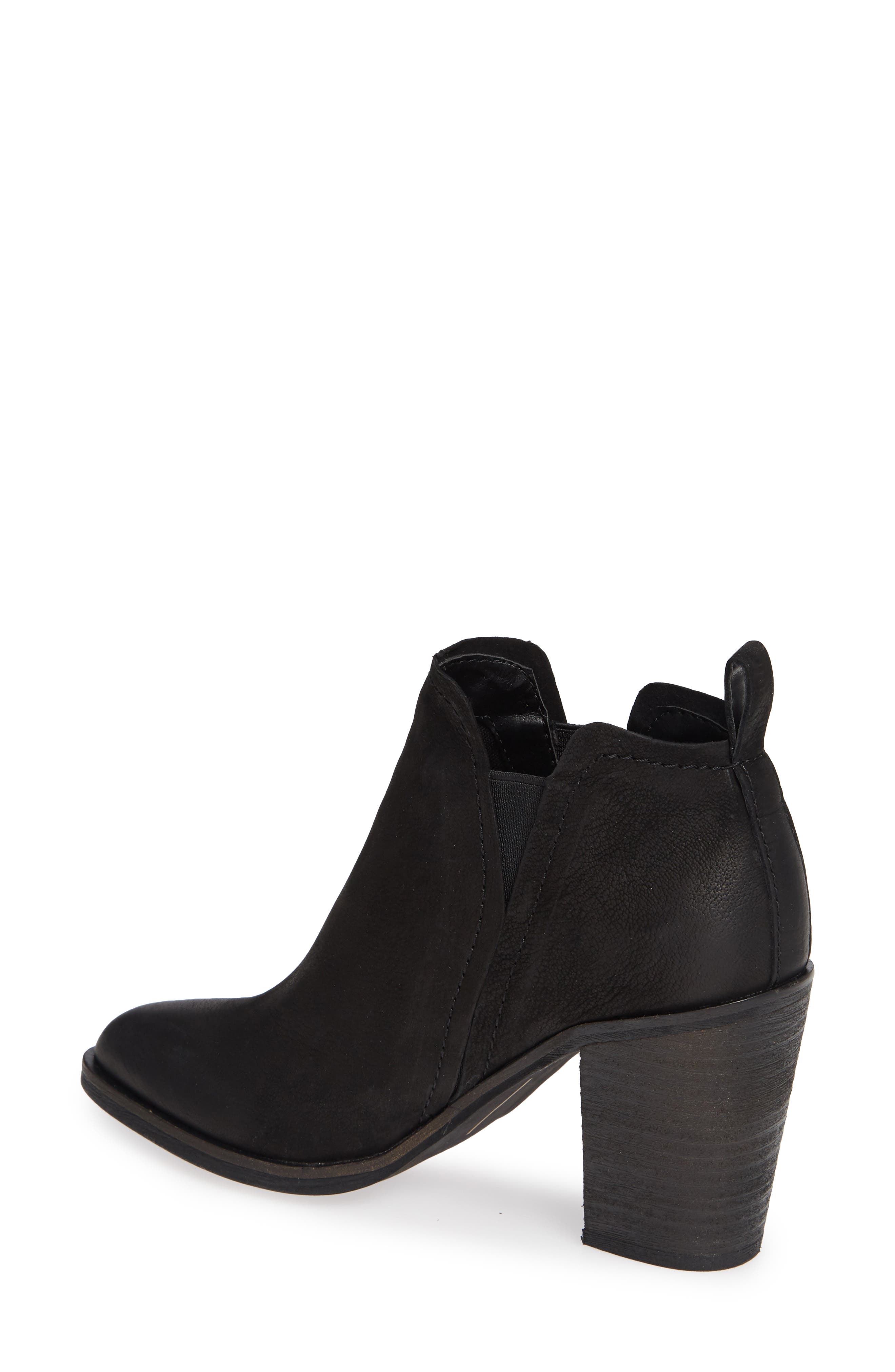 Simone Bootie, Alternate, color, BLACK