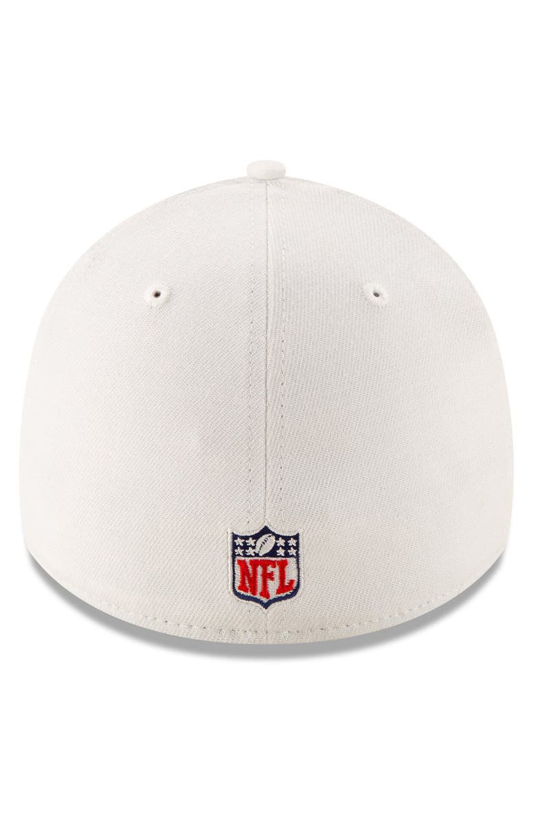 New Era Men's New Era White Miami Dolphins Iced 39THIRTY Flex Hat, Alternate, color,