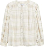 Tommy Bahama Pearl Beach Plaid Flannel Button-Up Shirt