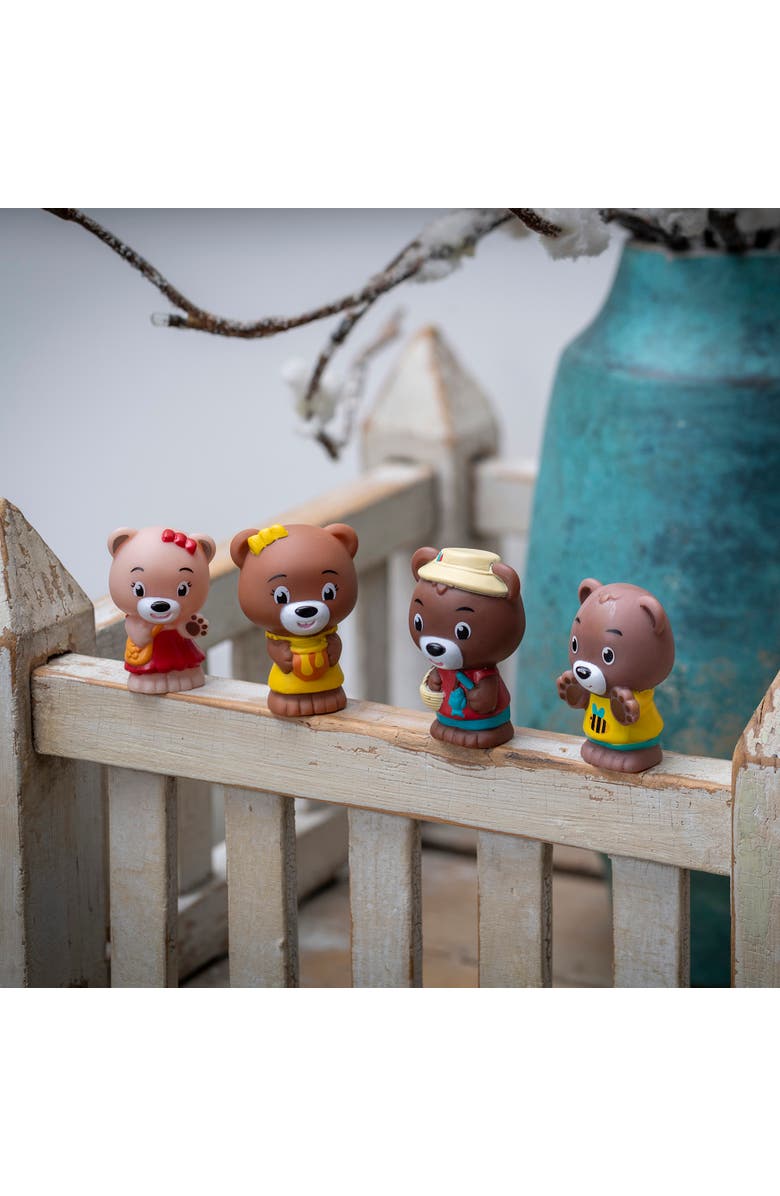 Timber Tots Browny Family 4 Bear Figurines, 1.752", Nature Playset, Alternate, color, Multicolored
