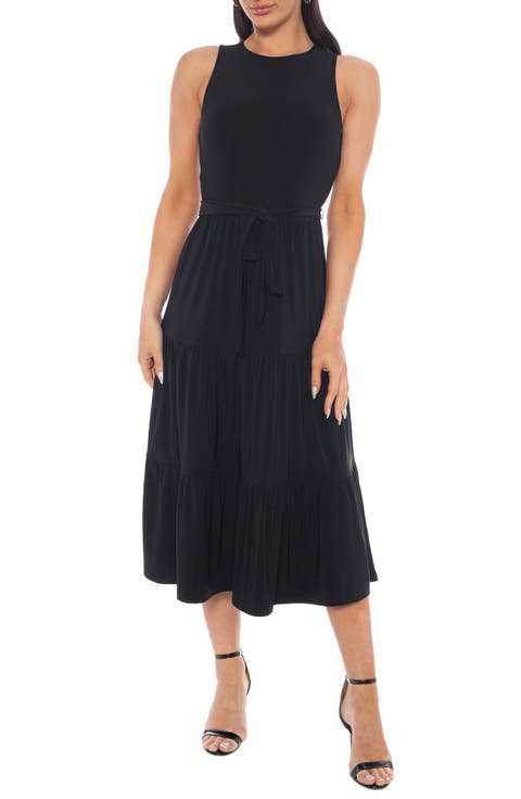Tiered Midi Dress