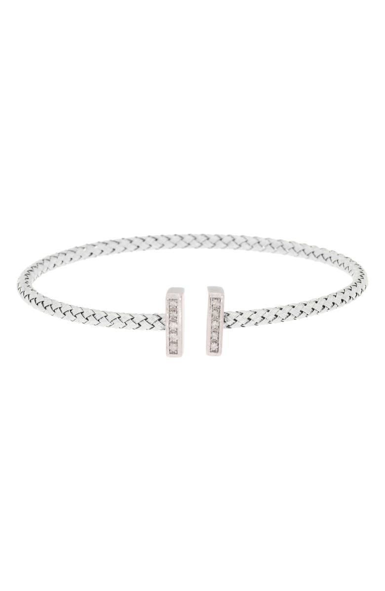 MESHMERISE Diamond Bangle Bracelet - 0.1ct., Main, color,