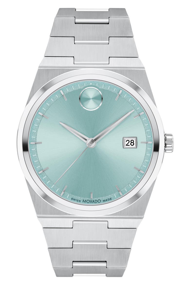 Bold Quest Bracelet Watch, 40mm, Main, color, BLUE
