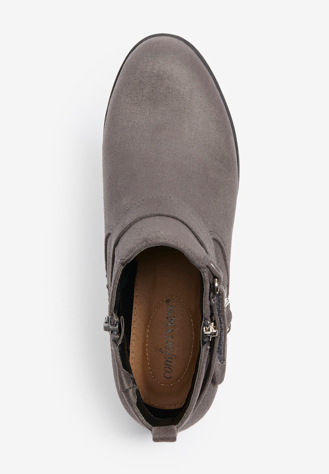 Comfortview The Lux Bootie, Alternate, color, Black