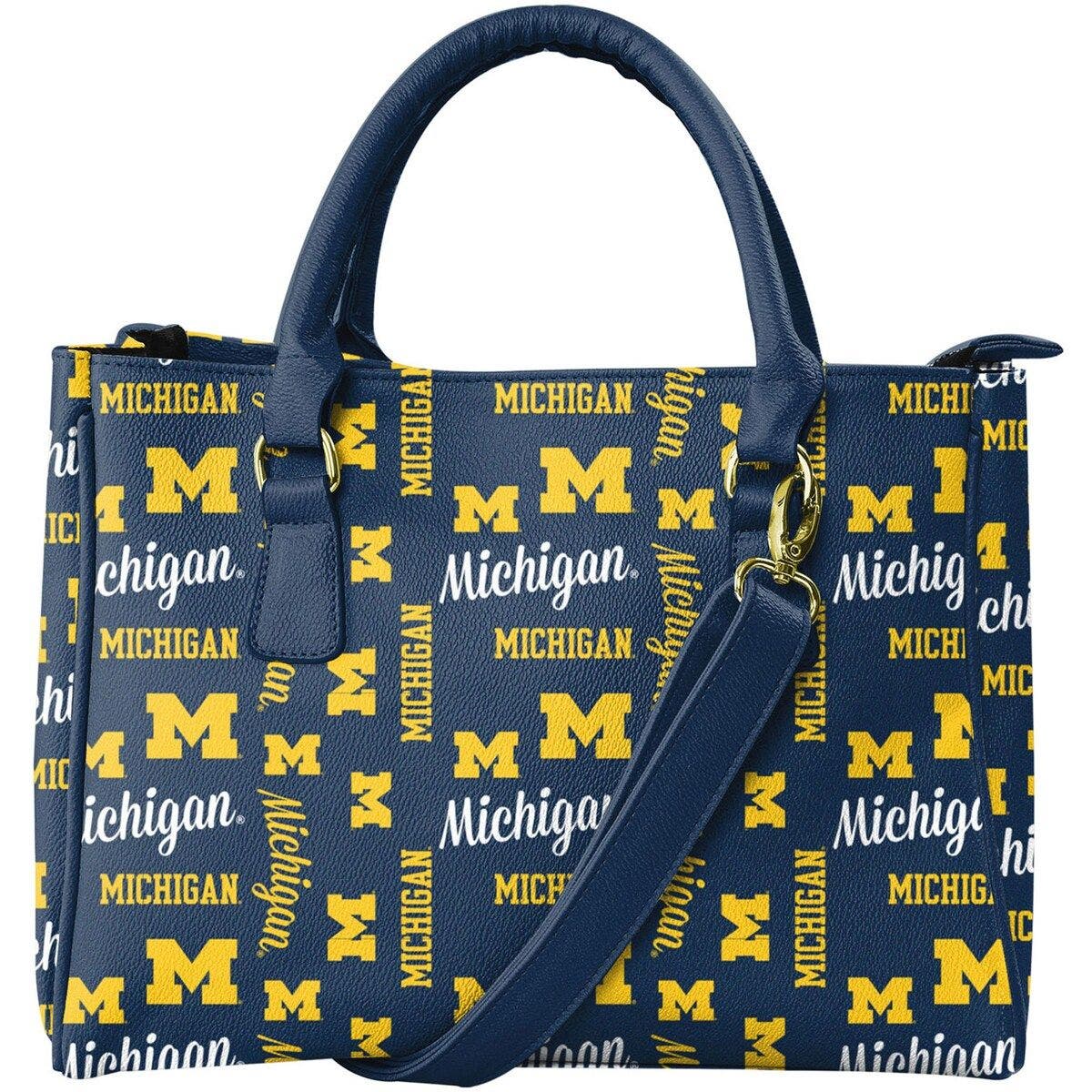 FOCO Michigan Wolverines Repeat Brooklyn Tote, Main, color, 