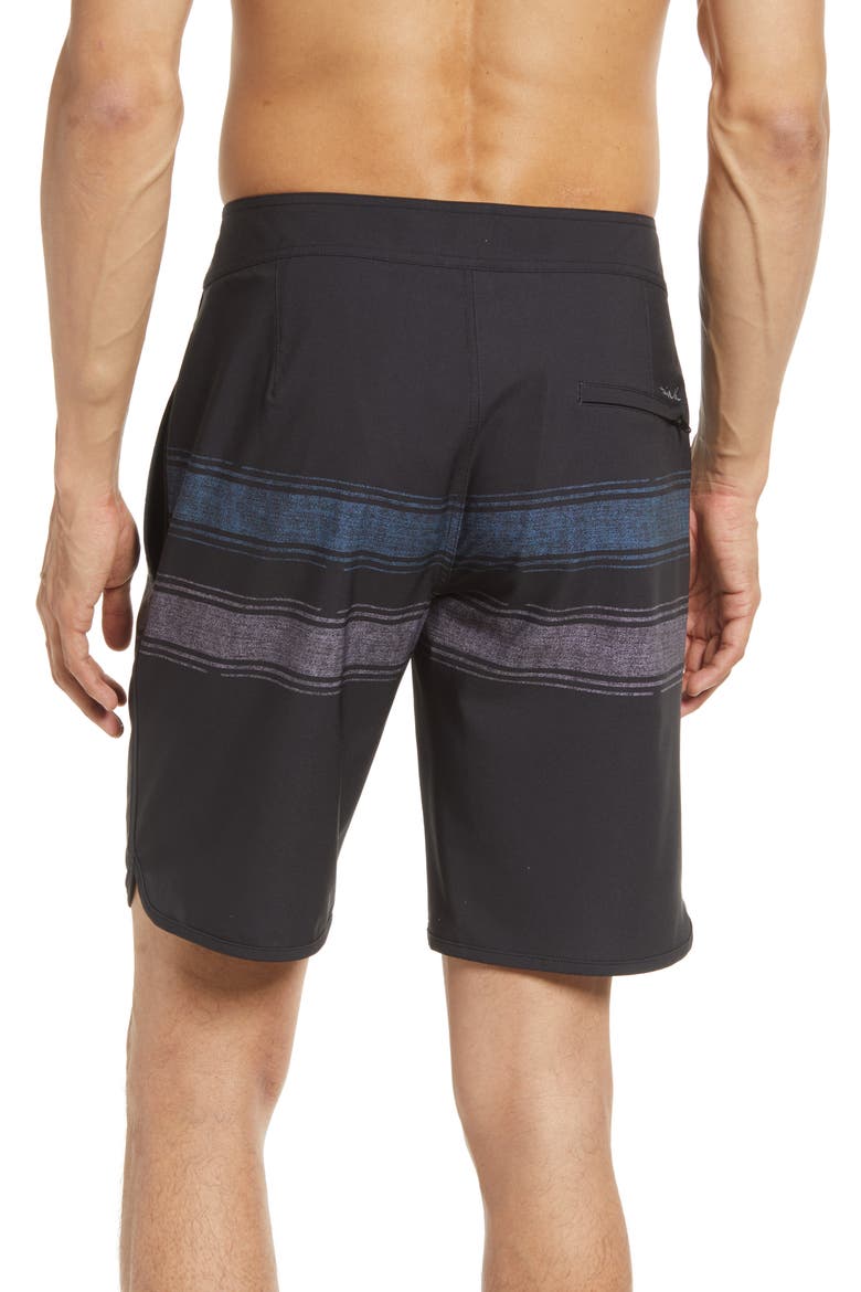 Confetti King Swim Trunks, Alternate, color, BLACK