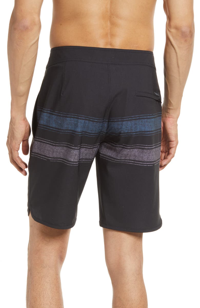 TravisMathew Confetti King Swim Trunks, Alternate, color, Black
