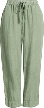 Caslon® Tapered Linen Pants
