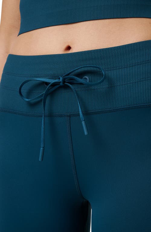 Travismathew Moveknit Drawstring Waist Leggings In Green