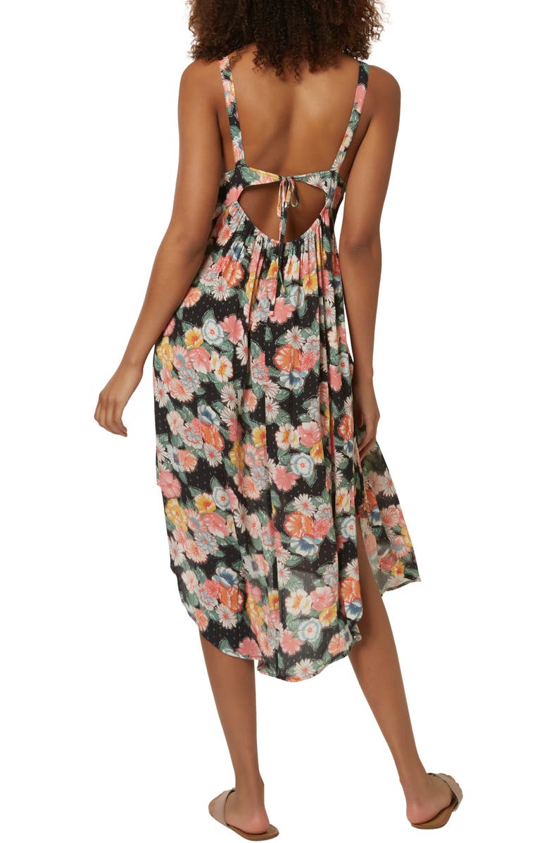 O'Neill Horizon Tank Cover-Up Midi Dress, Alternate, color, 