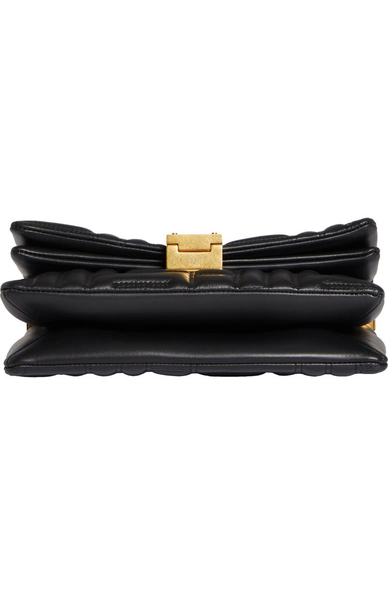 Balmain Small 1945 Soft Monogram Quilted Leather Shoulder Bag, Alternate, color,