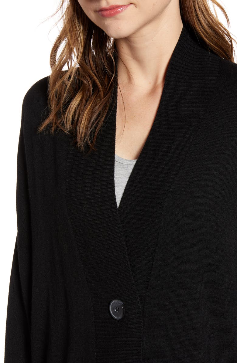 Chelsea28 Oversize Button Front Cardigan, Alternate, color,
