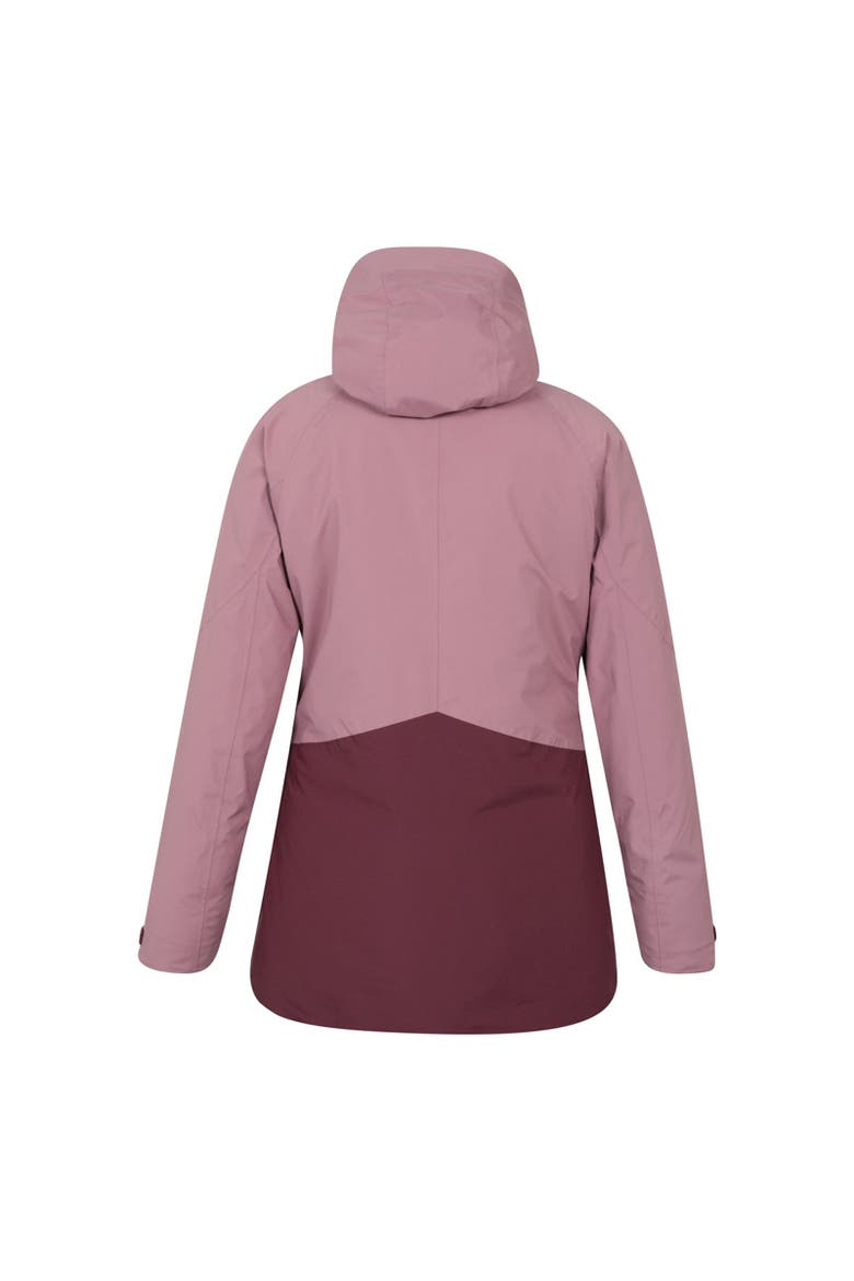 Alpine Waterproof Padded Ski Jacket, Alternate, color, Dusky Purple
