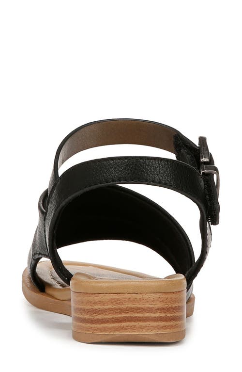 Shop Blowfish Malibu Ardice Sandal In Black Faux Leather